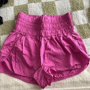 Vibrant Pink Athletic Shorts for Women